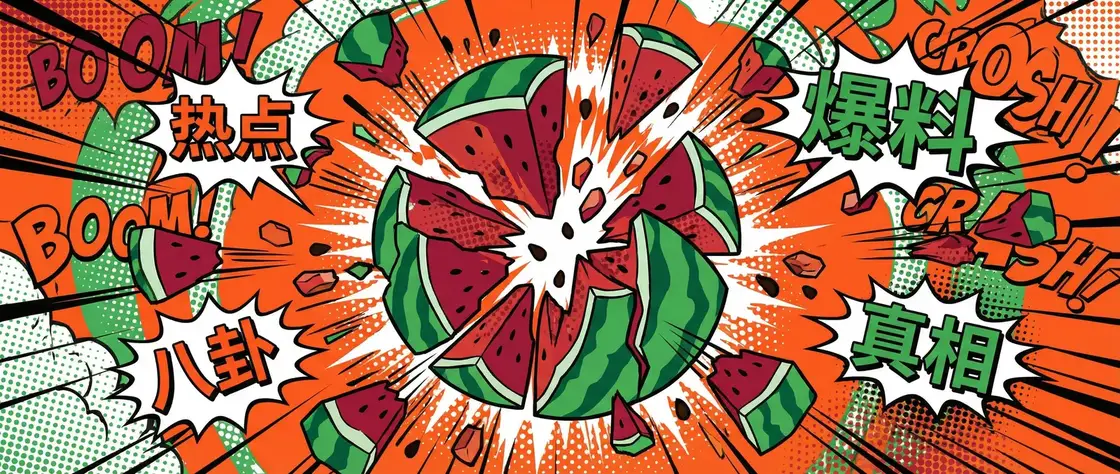 糖logo御梦子的 今日头瓜爆炸漫画横幅